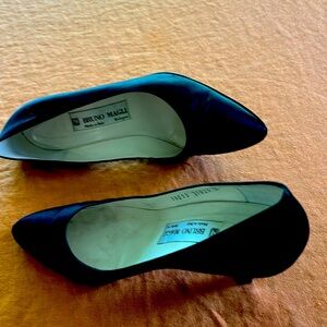 Bruno Magli 3” satin heels